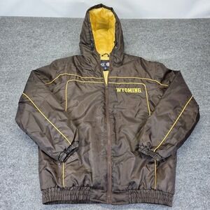 Vintage University of Wyoming Jacket Med G-III Sports By Carl Banks 90"s Bomber